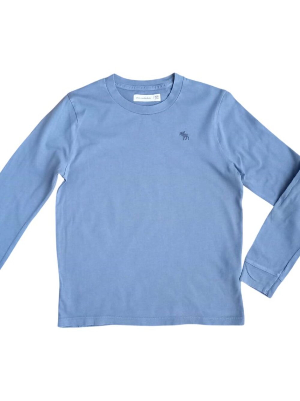 Abercrombie Kids Blue Classic Moose Logo Tee M 9 / 10
